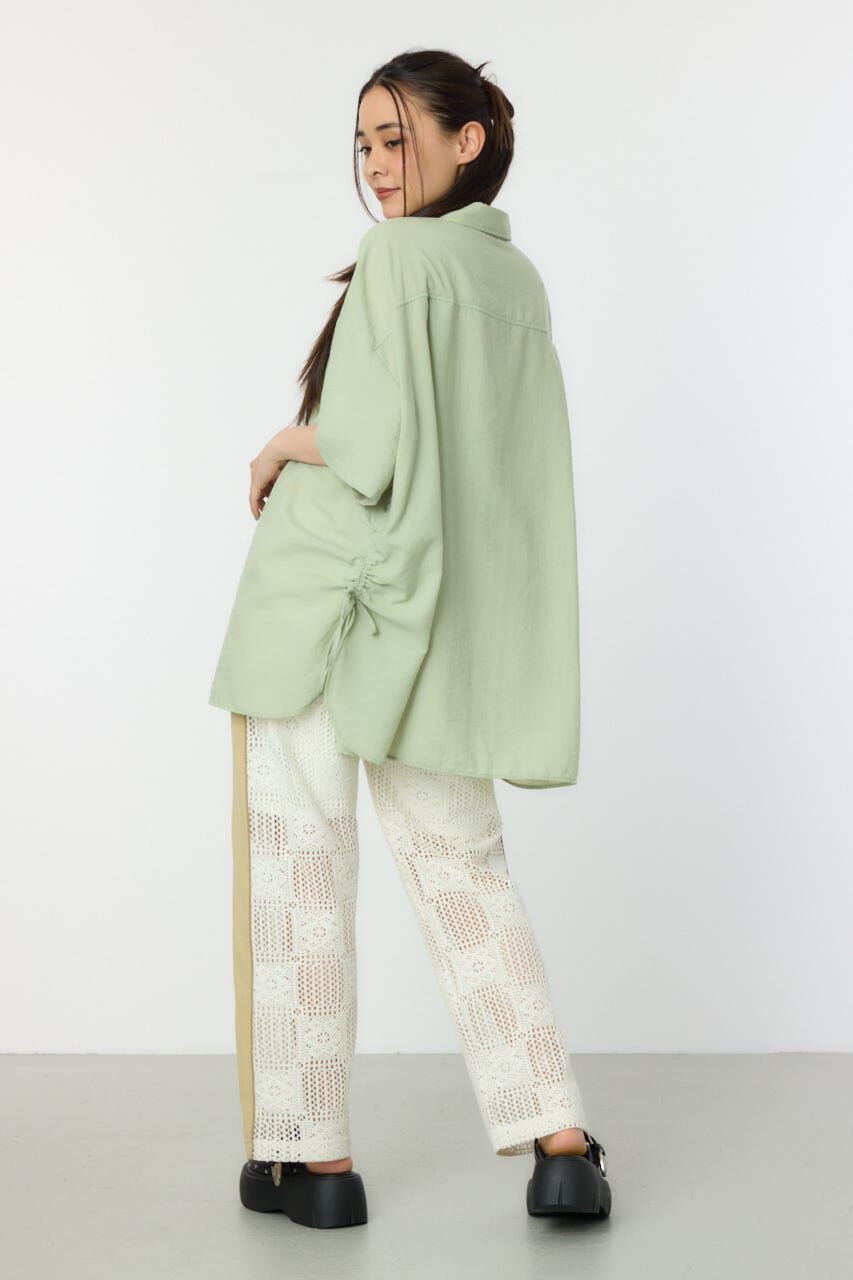 RODEO CROWNS「ハーフスリーブビッグシャツ」|シャツ・ブラウス|