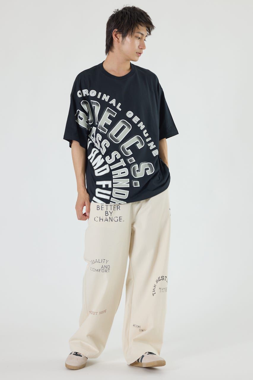 RODEO CROWNS「ハリウッドロゴTシャツ」|Tシャツ・カットソー|