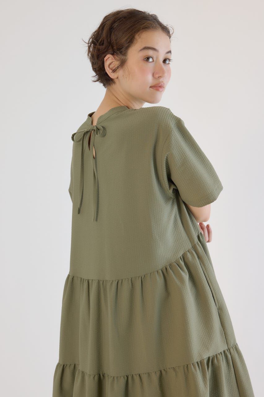 RODEO CROWNS「シアサッカーティアードワンピース」|ワンピース|