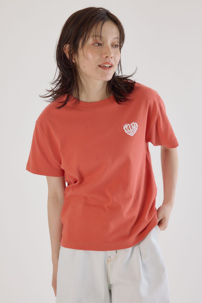RODEO CROWNS「Heart Leopard Tシャツ」|Tシャツ・カットソー|