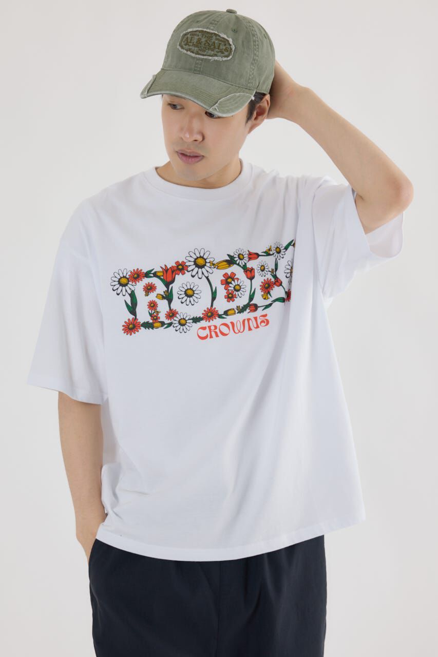 RODEO CROWNS「flower factory Tシャツ」|Tシャツ・カットソー|WHT