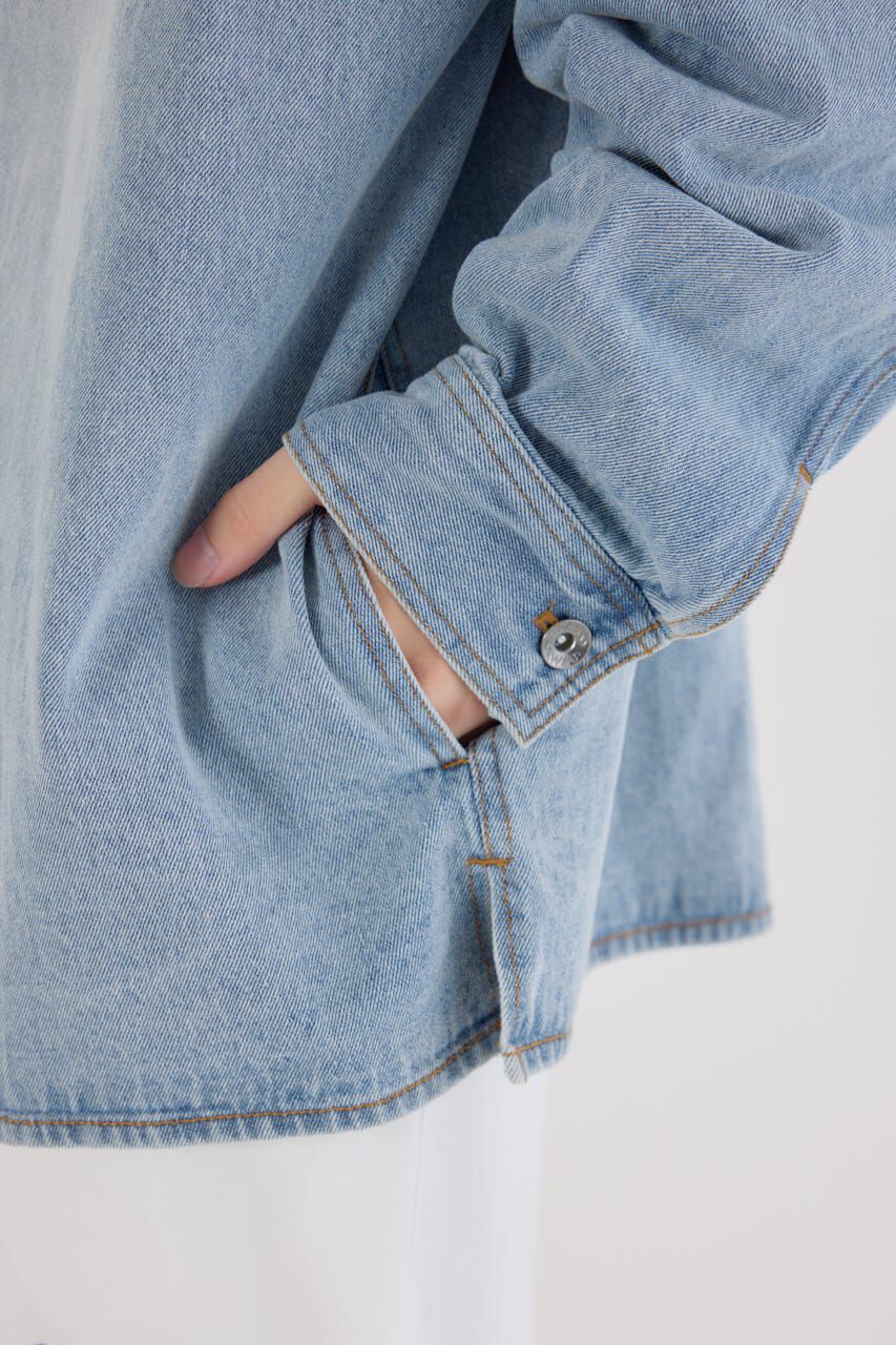 RODEO CROWNS「フーデッドデニムシャツジャケット」|その他|