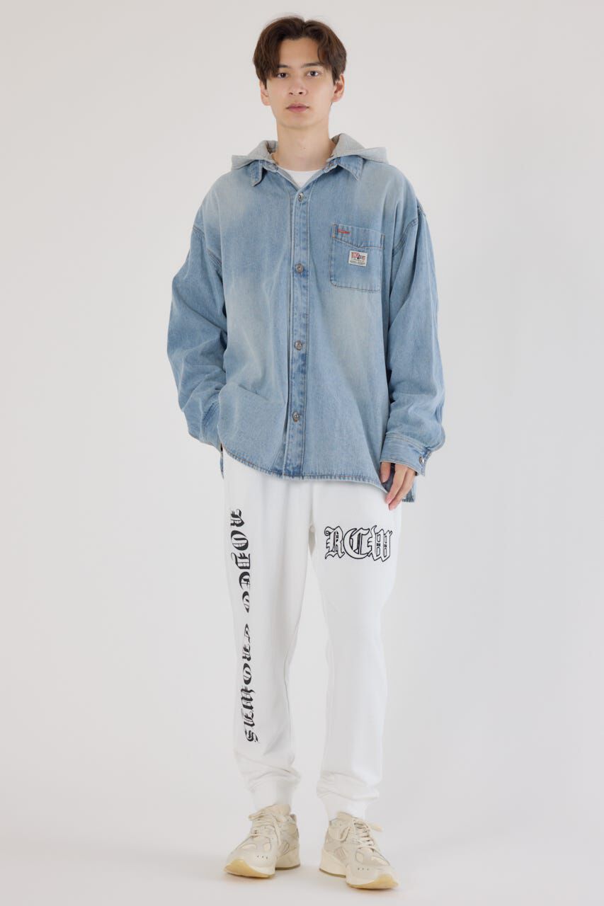 RODEO CROWNS「フーデッドデニムシャツジャケット」|その他|