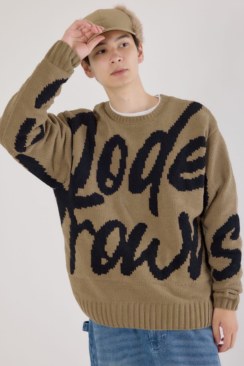 RODEO CROWNS「ロゴモールニットトップス」|ニット・セーター|