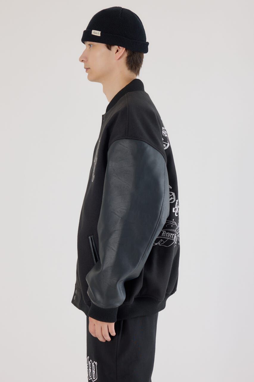 RODEO CROWNS「Blackletter スタジャン」|ブルゾン・スタジャン|