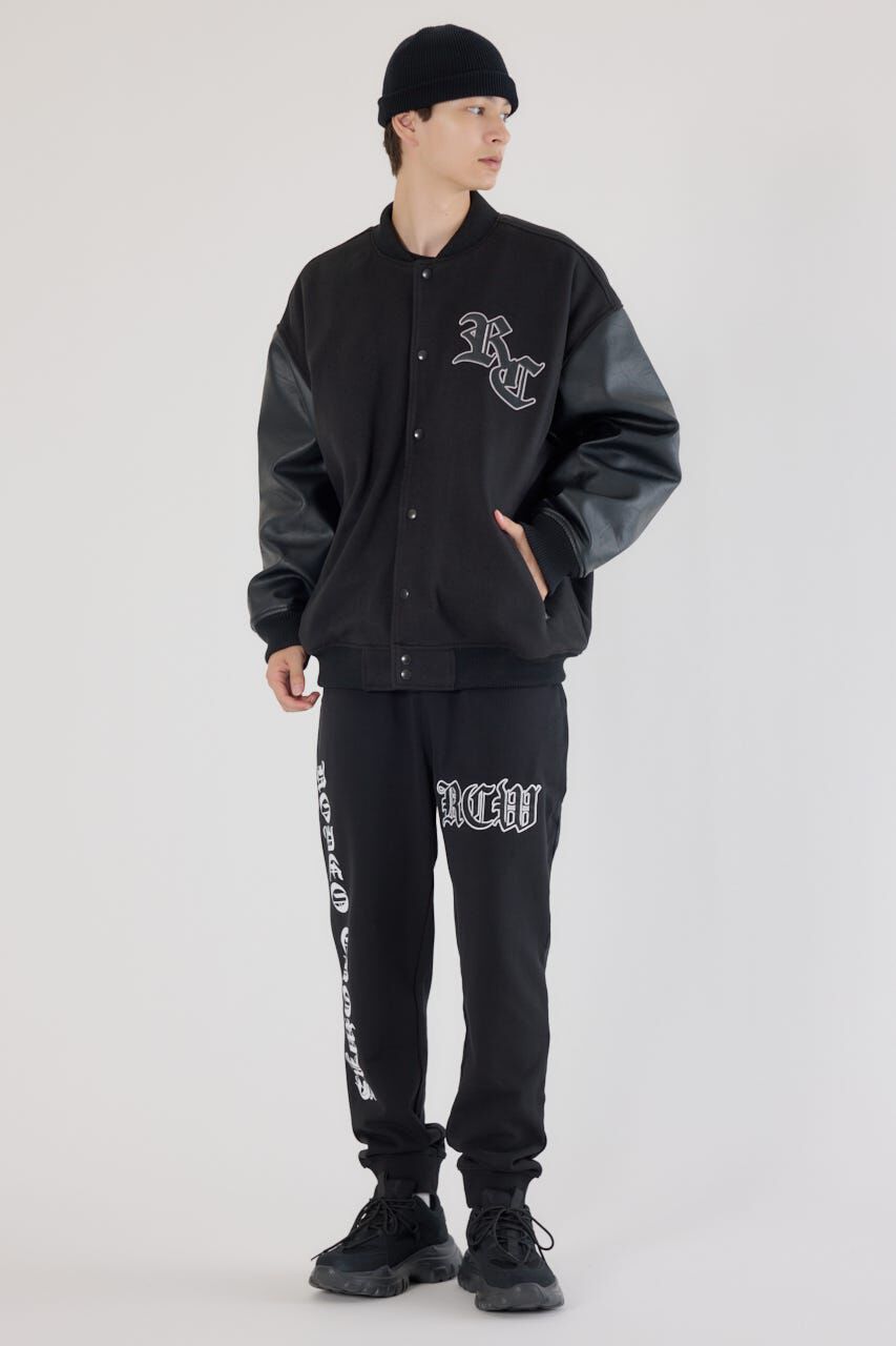 RODEO CROWNS「Blackletter スタジャン」|ブルゾン・スタジャン|