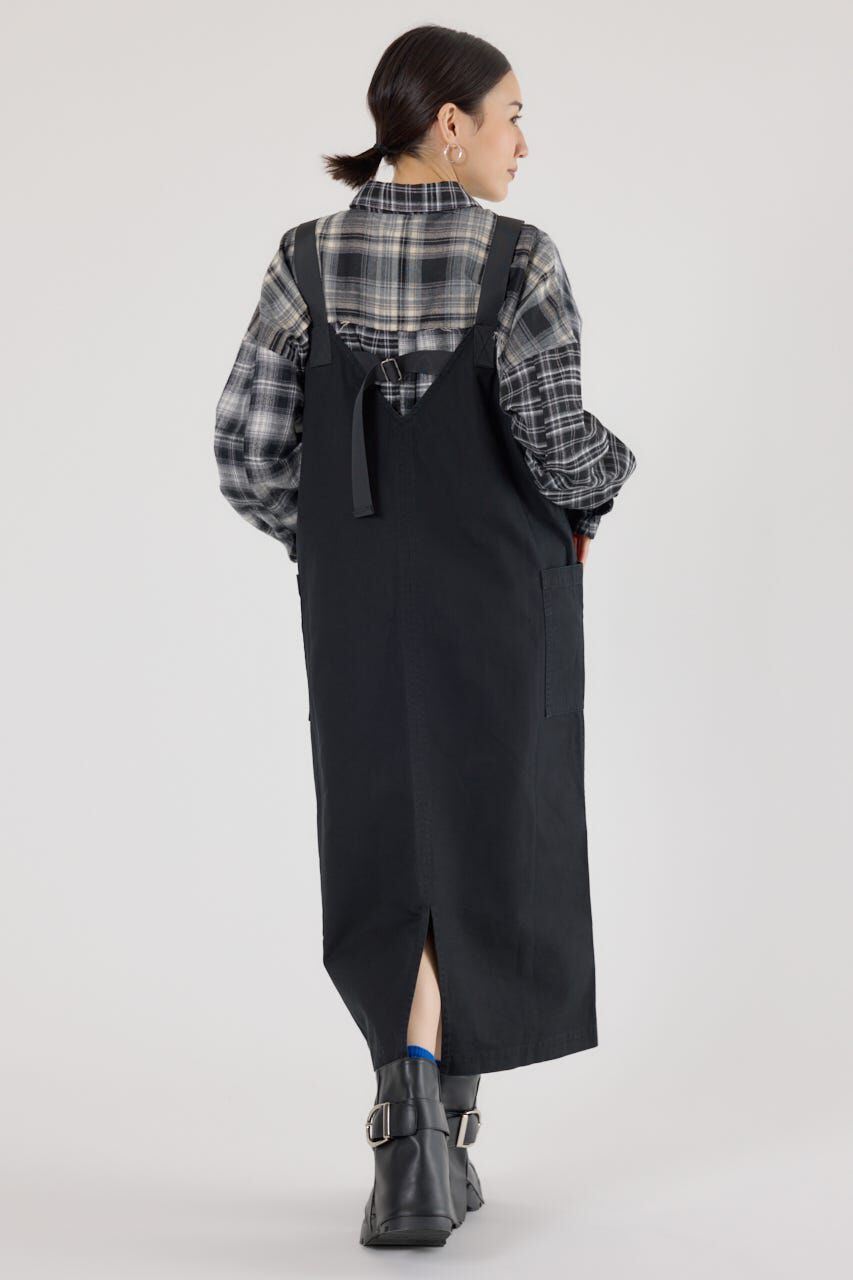 RODEO CROWNS「フロントジップジャンパースカート」|ワンピース|