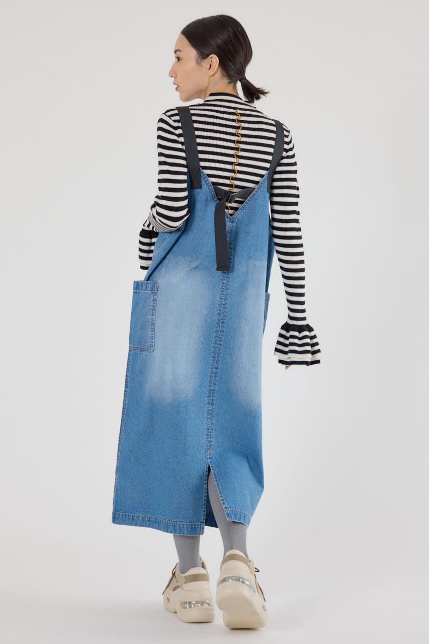 RODEO CROWNS「フロントジップジャンパースカート」|ワンピース|