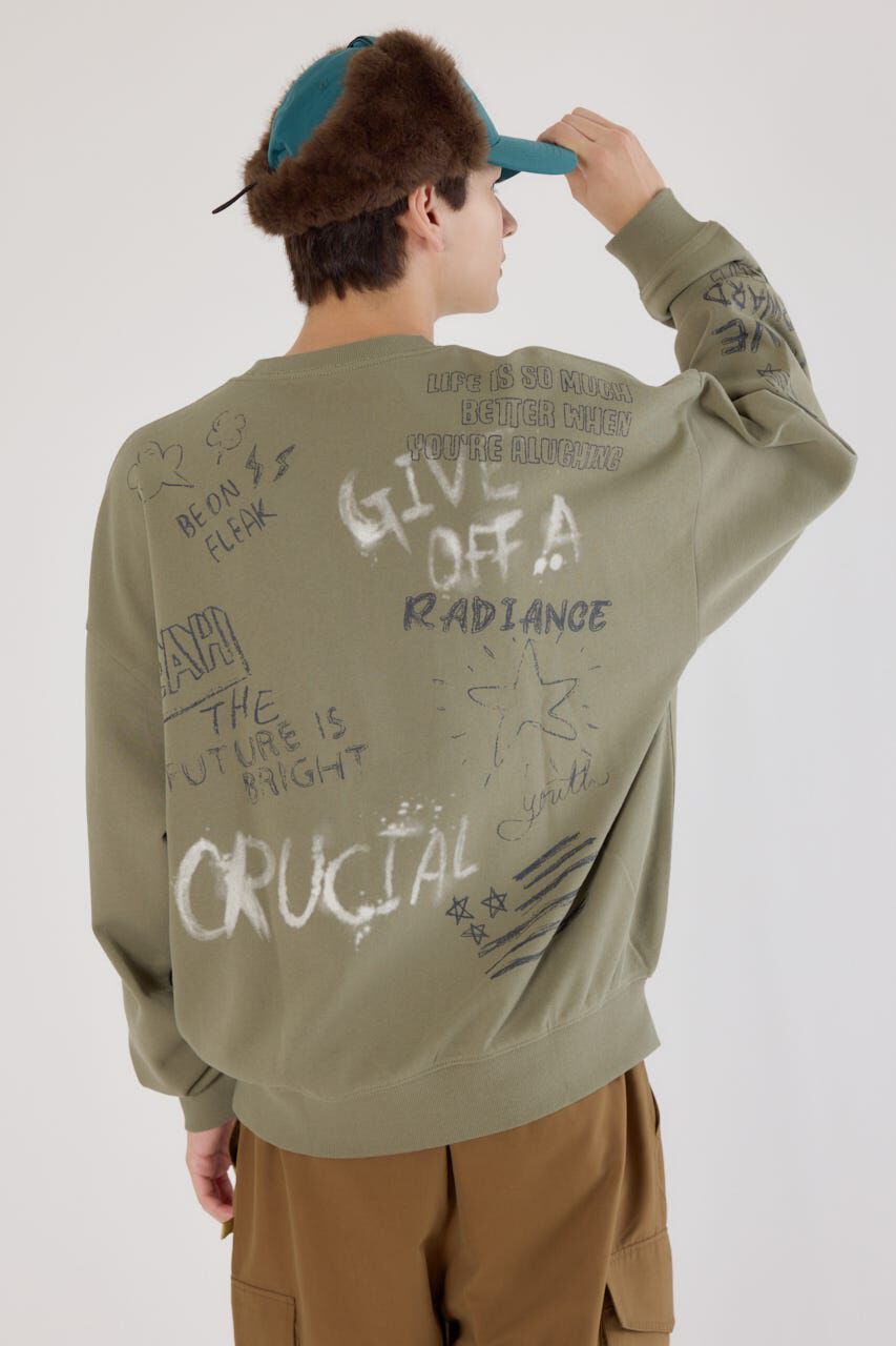 RODEO CROWNS「DRAWING スウェット」|パーカー|