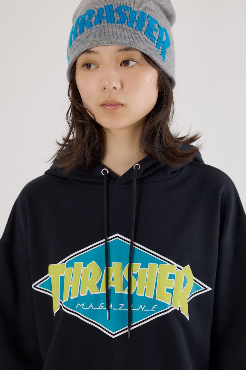 RODEO CROWNS「(THRASHER) レイヤードスウェットパーカー」|パーカー|