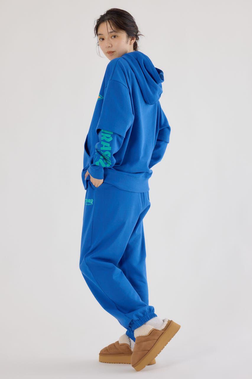 RODEO CROWNS「(THRASHER) レイヤードスウェットパーカー」|パーカー|