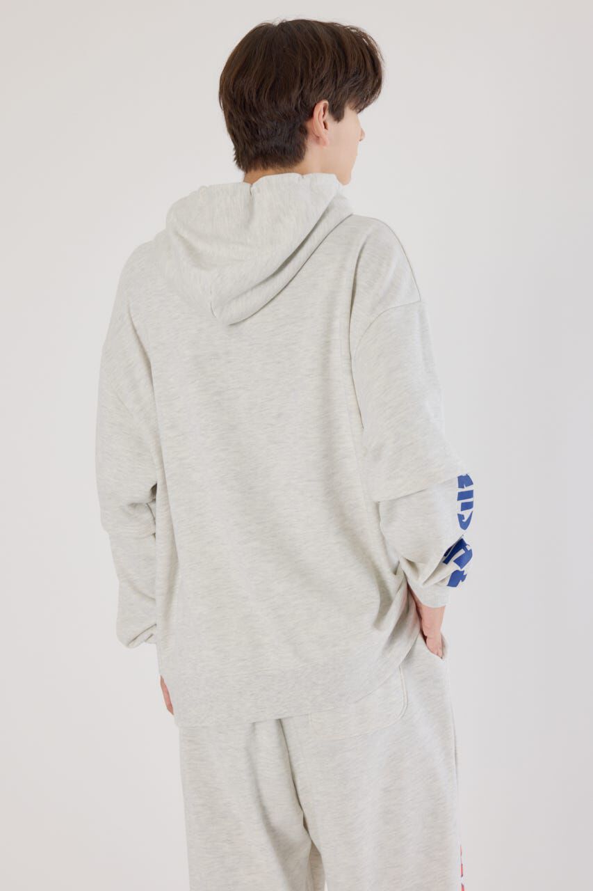 RODEO CROWNS「(THRASHER) レイヤードスウェットパーカー」|パーカー|