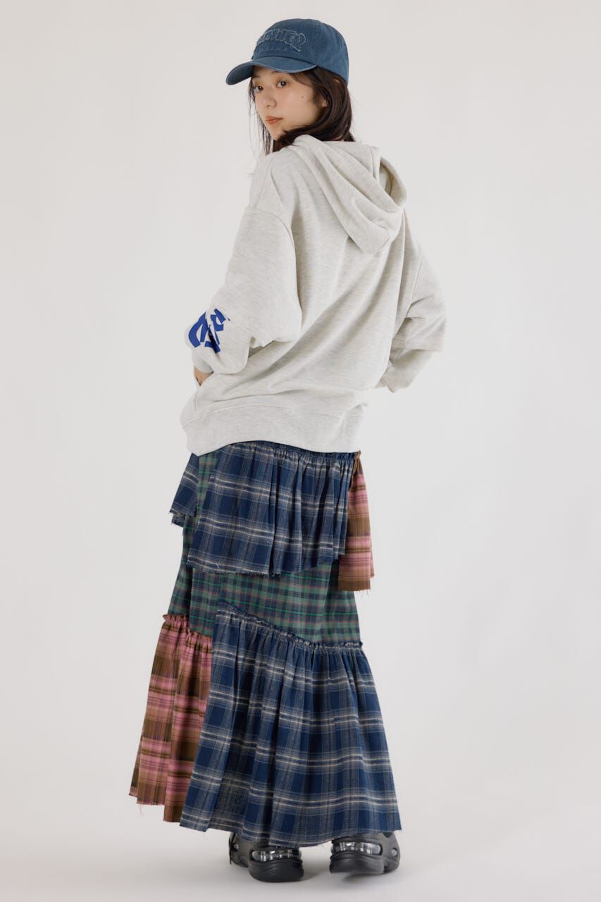 RODEO CROWNS「(THRASHER) レイヤードスウェットパーカー」|パーカー|