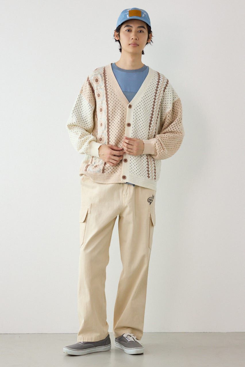 RODEO CROWNS「ランダムクロシェカーディガン」|カーディガン|