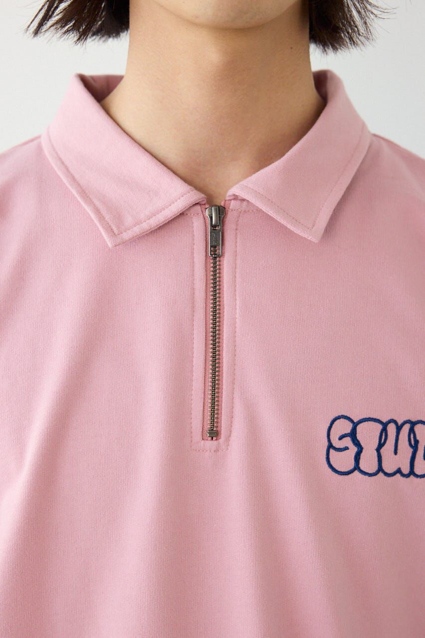 RODEO CROWNS「ライトスウェットZIPポロシャツ」|Tシャツ・カットソー|