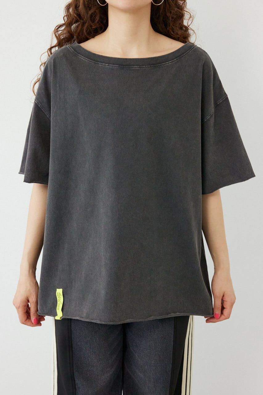 RODEO CROWNS「＜WEB先行アイテム＞ピグメントルーズオフショルTシャツ」|Tシャツ・カットソー|