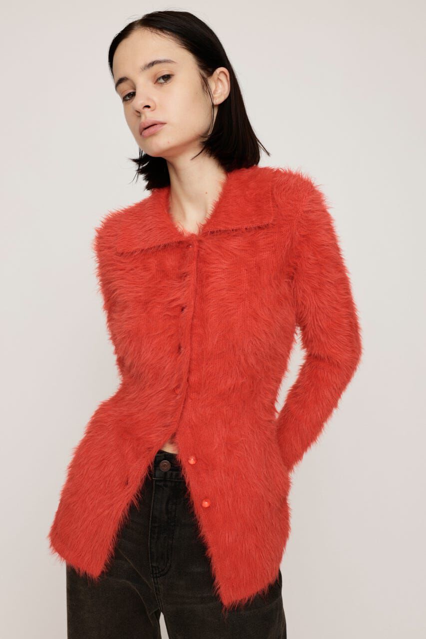 SLY「WAIST SHAPE KNIT カーディガン」|カーディガン|ORG