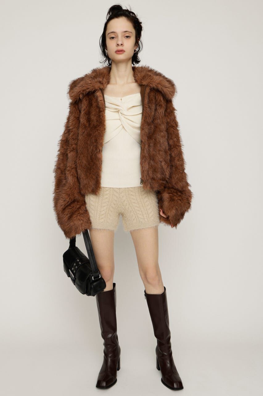 SLY「SHINY CABLE ショートパンツ」|その他|