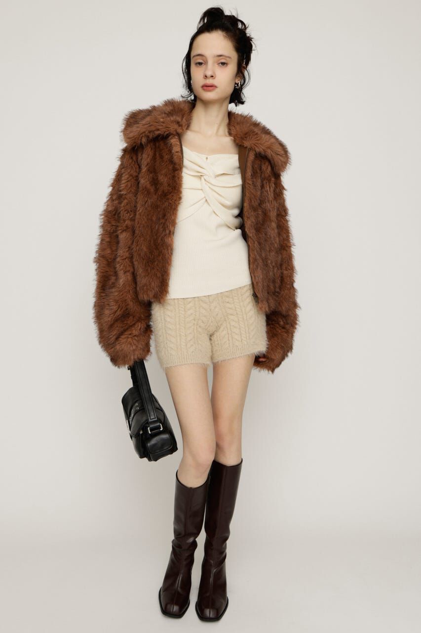 SLY「SHINY CABLE ショートパンツ」|その他|