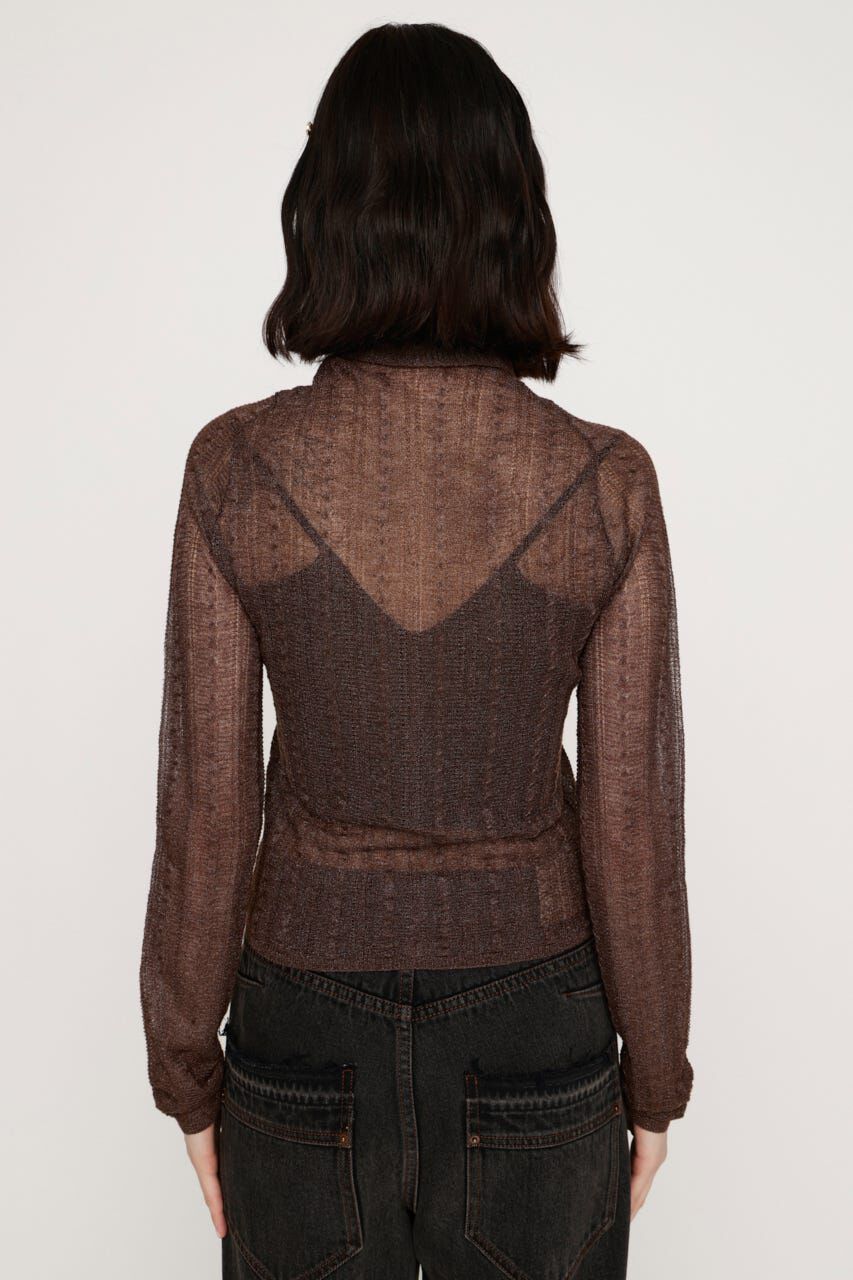 SLY「TIE RIBBON KNIT トップス」|ニット・セーター|