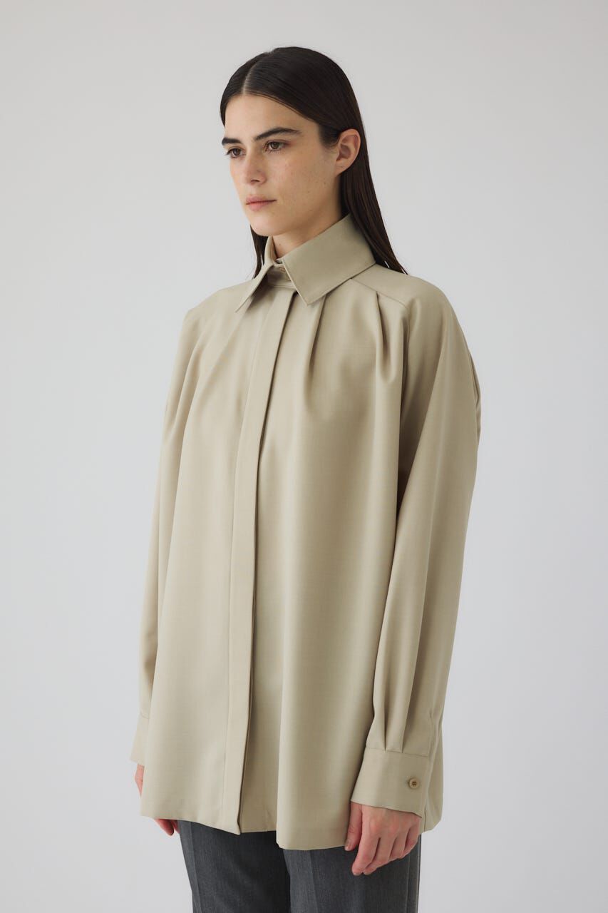 RIM.ARK 「High collar classic blouse」|シャツ・ブラウス|