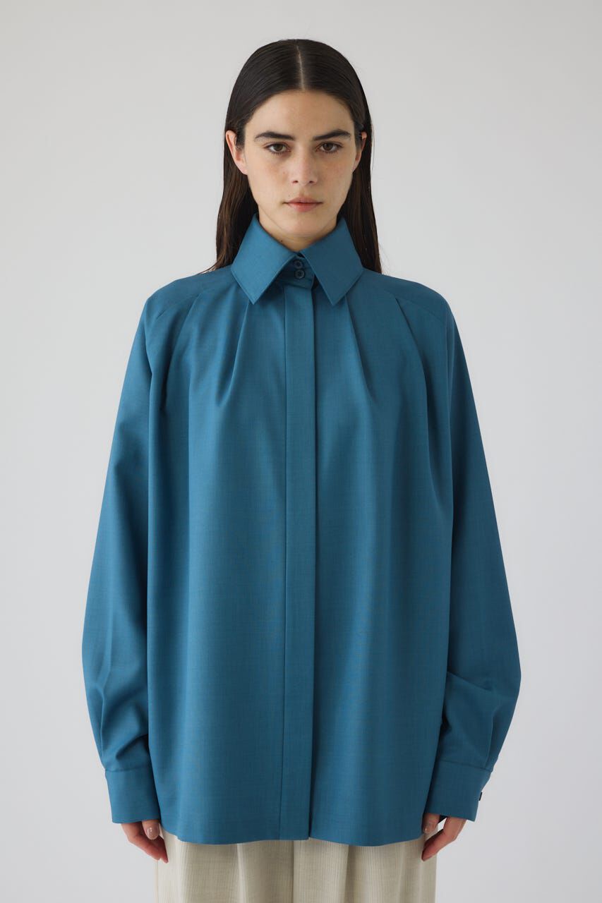 RIM.ARK 「High collar classic blouse」|シャツ・ブラウス|