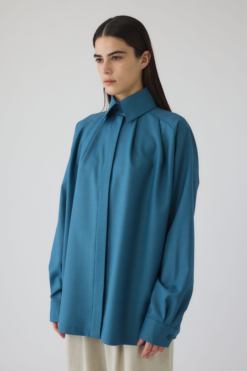 RIM.ARK 「High collar classic blouse」|シャツ・ブラウス|