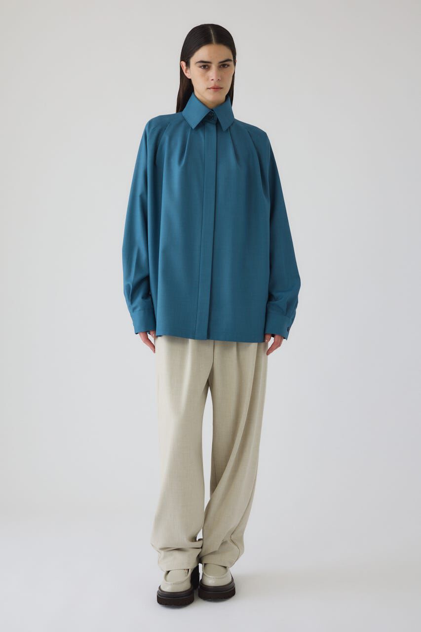 RIM.ARK 「High collar classic blouse」|シャツ・ブラウス|