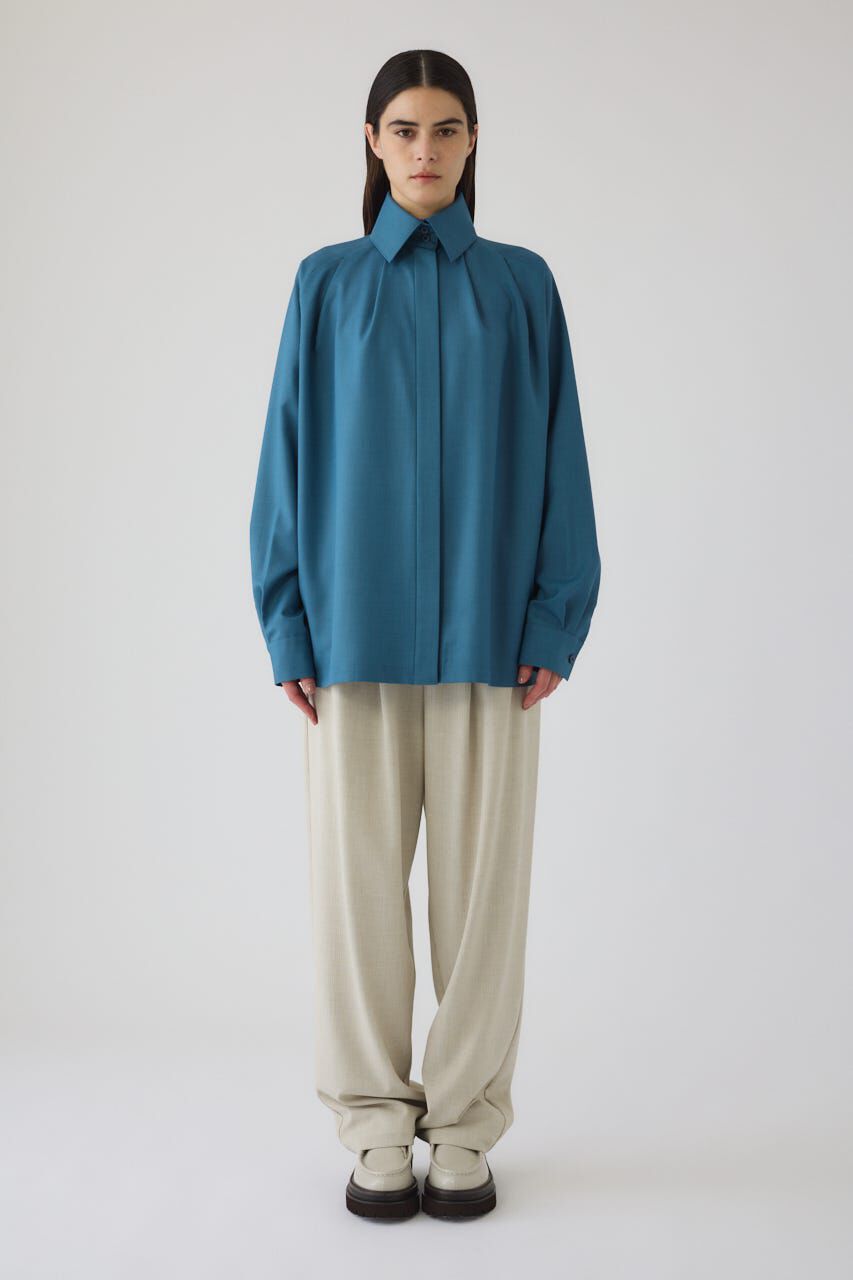 RIM.ARK 「High collar classic blouse」|シャツ・ブラウス|