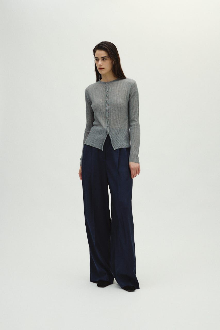 RIM.ARK 「Sheer rib spring knit」|ニット・セーター|