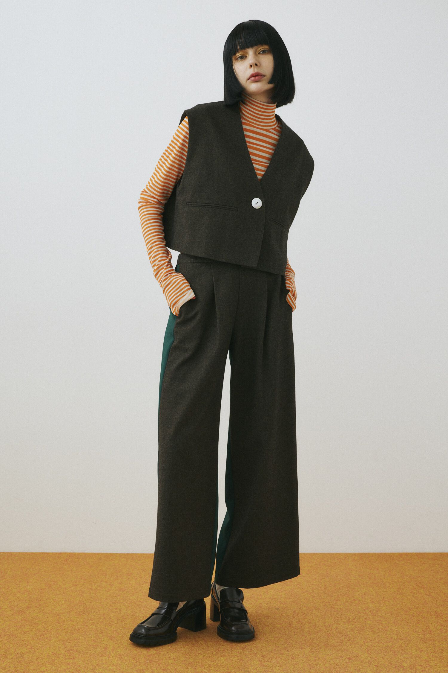 HeRIN.CYE「Box vest」|シャツ・ブラウス|