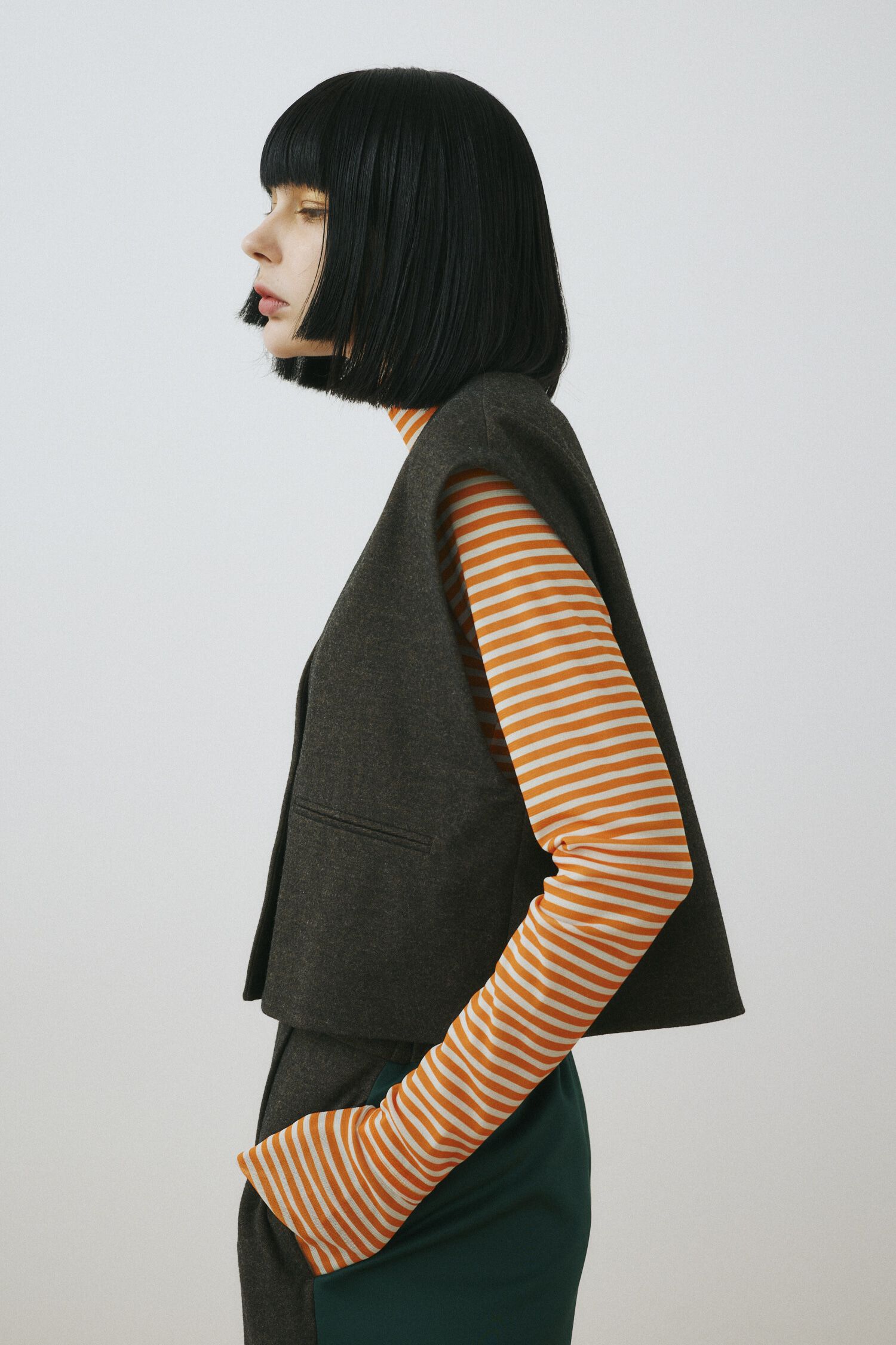 HeRIN.CYE「Box vest」|シャツ・ブラウス|