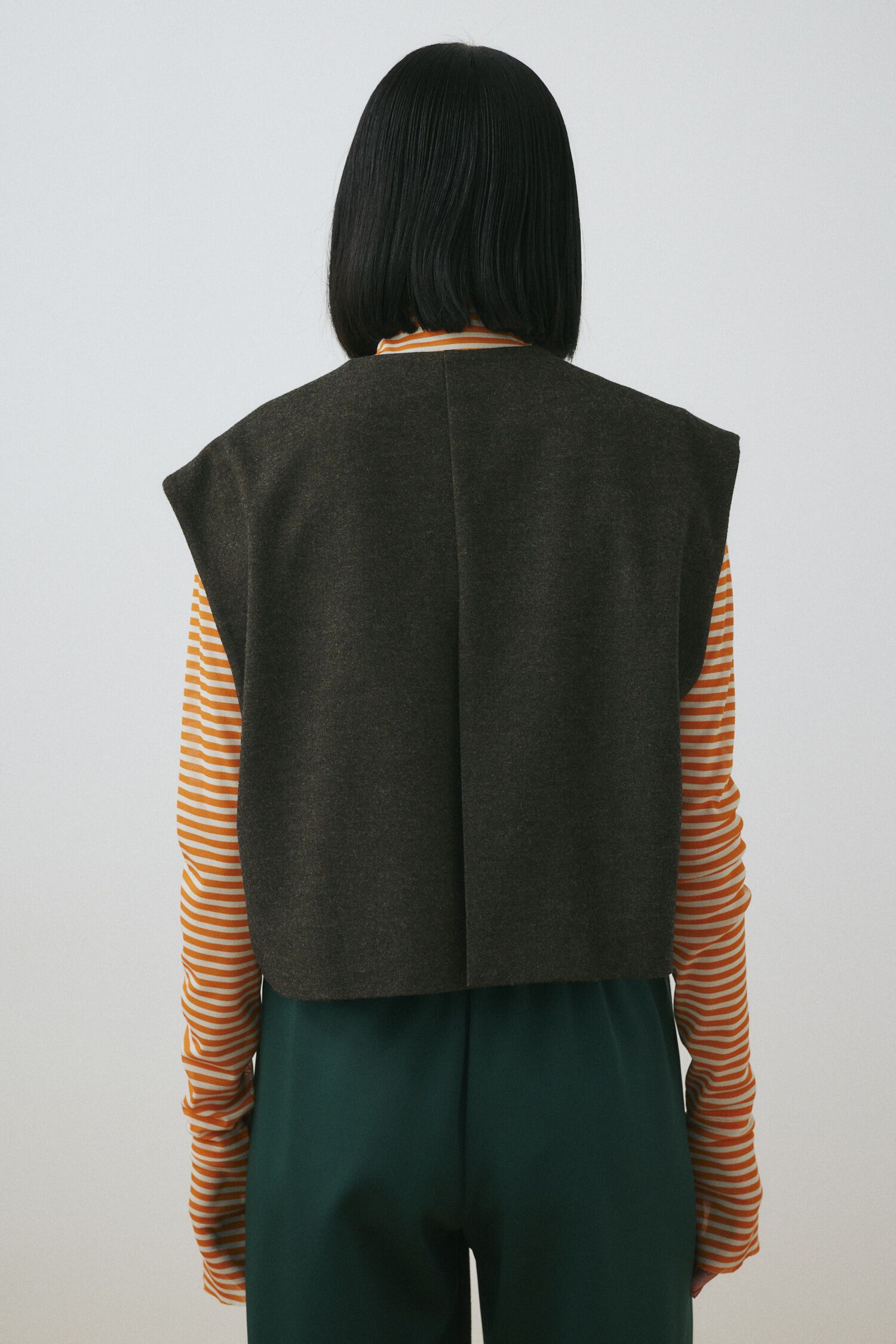 HeRIN.CYE「Box vest」|シャツ・ブラウス|