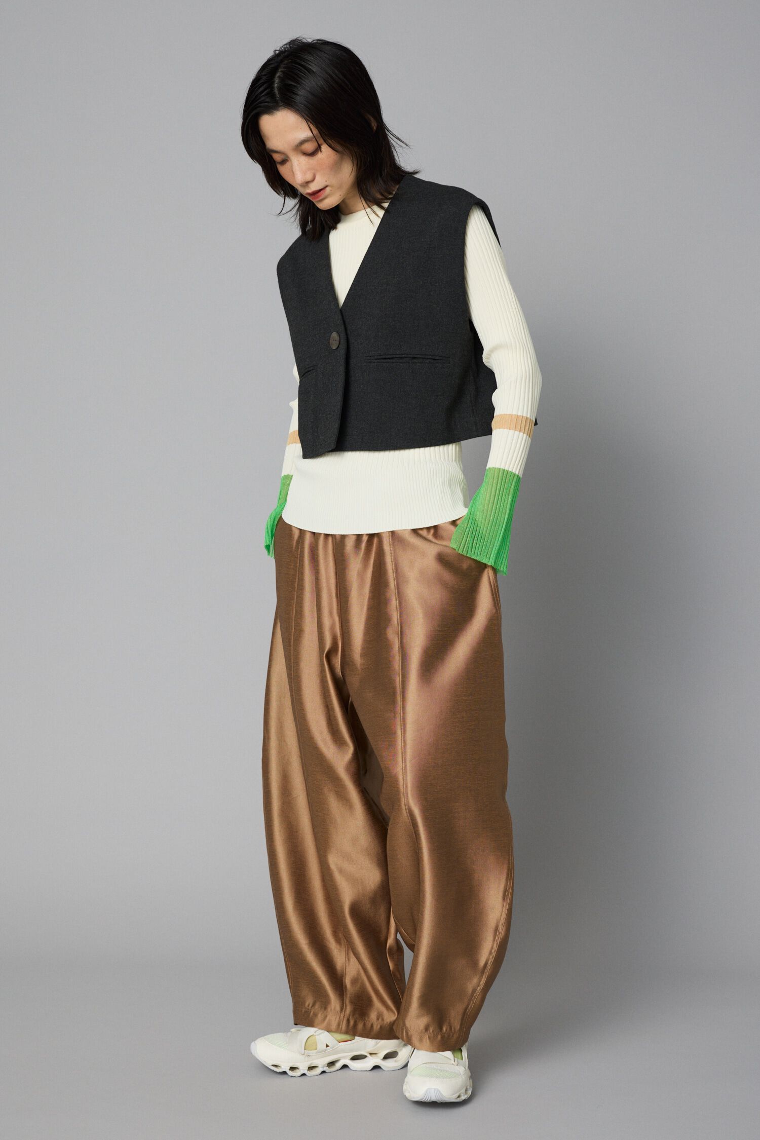 HeRIN.CYE「Box vest」|シャツ・ブラウス|