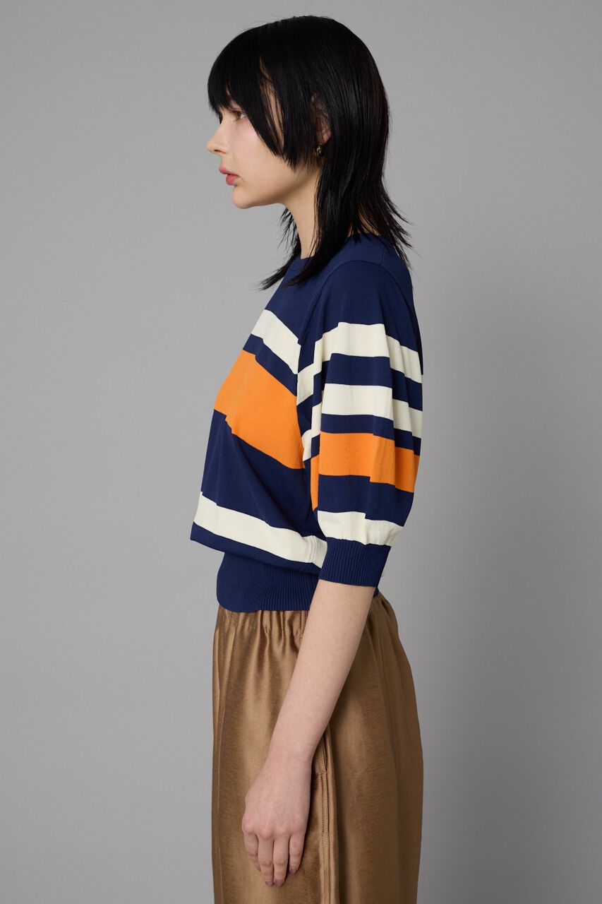 HeRIN.CYE「Border knit tops」|ニット・セーター|