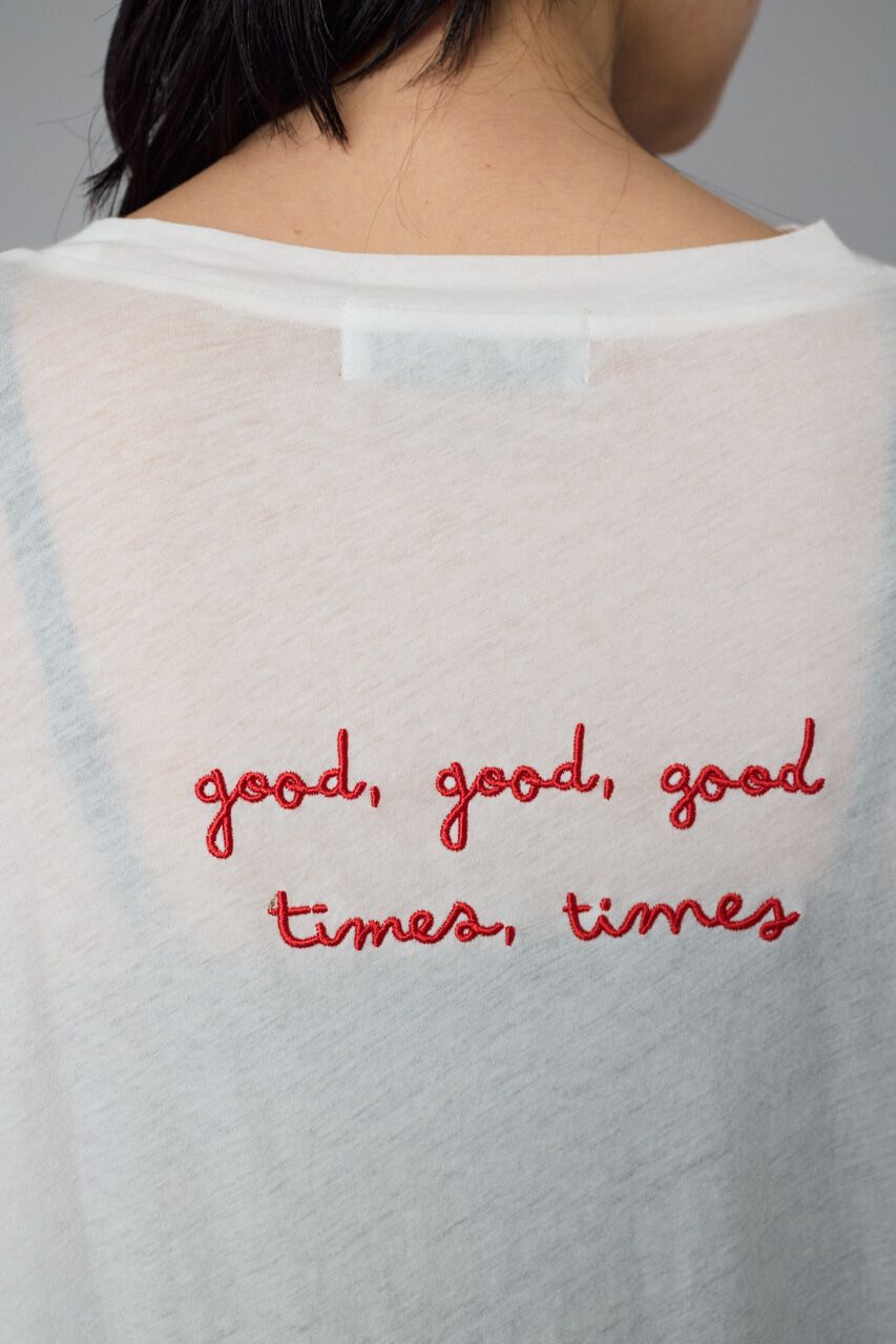 HeRIN.CYE「Good times big Tee」|Tシャツ・カットソー|