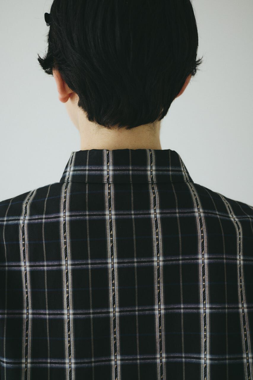 HeRIN.CYE「Side gather Aline blouse」|シャツ・ブラウス|