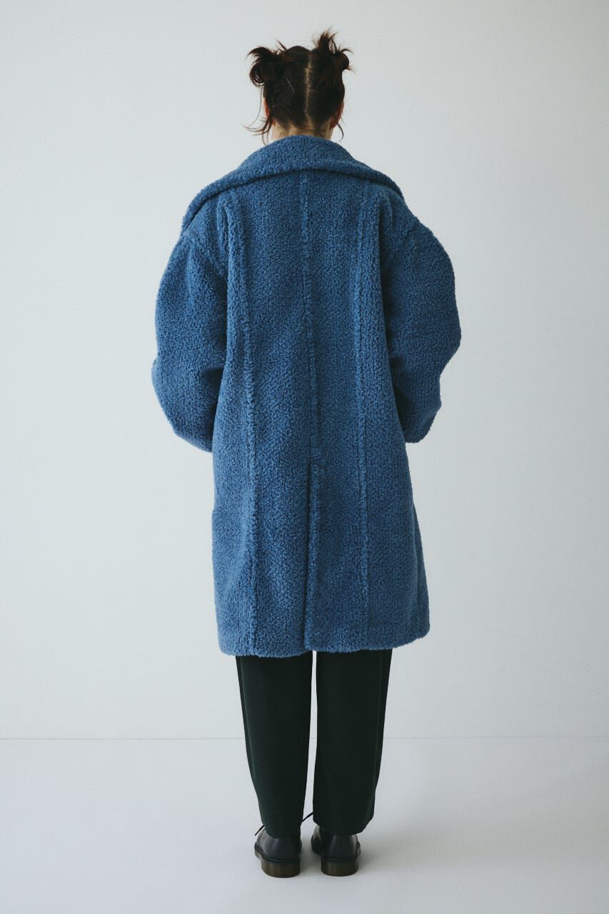 HeRIN.CYE「Stand collar boa coat」|その他|