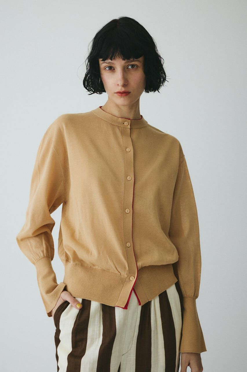 HeRIN.CYE「［予約］Double end cardigan」|カーディガン|