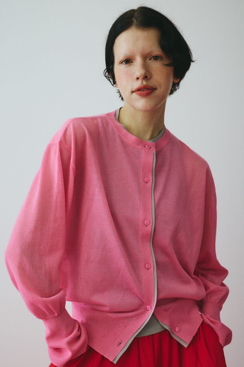 HeRIN.CYE「［予約］Double end cardigan」|カーディガン|PNK
