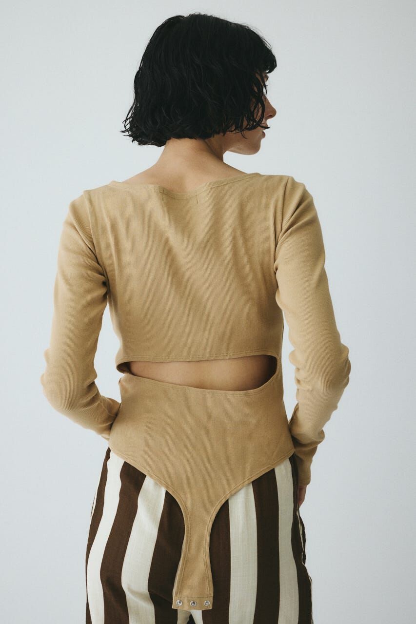 HeRIN.CYE「Teleco back open tee」|Tシャツ・カットソー|