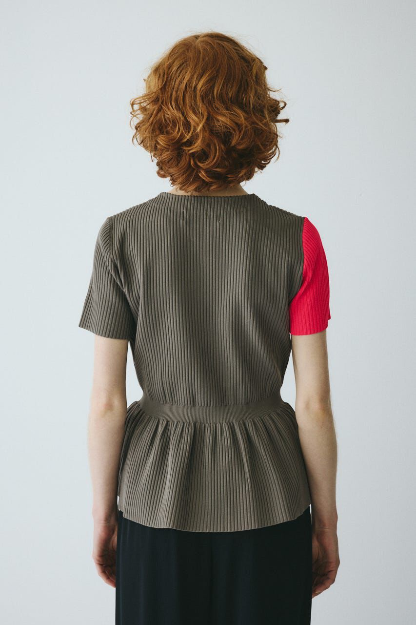 HeRIN.CYE「Flare hem knit tops」|ニット・セーター|