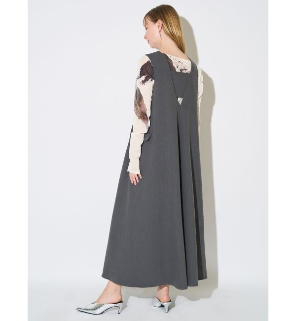 ELENDEEK「BACK BELT A-LINE OP」|ワンピース|