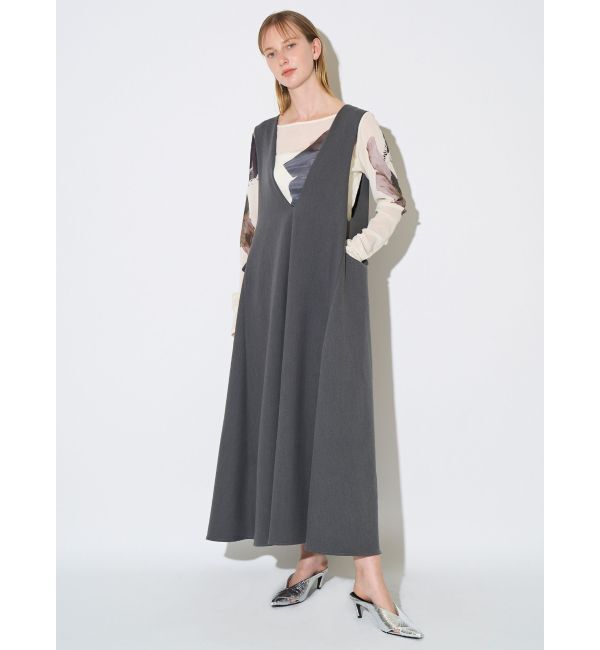 ELENDEEK「BACK BELT A-LINE OP」|ワンピース|