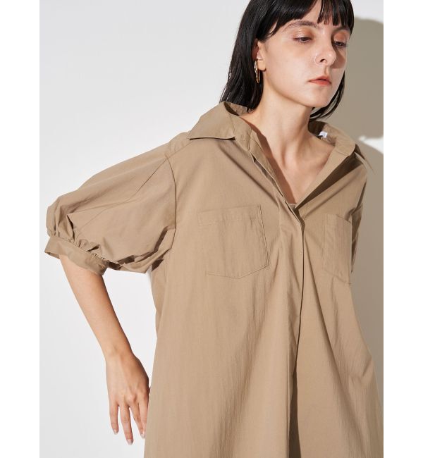 ELENDEEK「RELAXY SHIRT OP」|ワンピース|