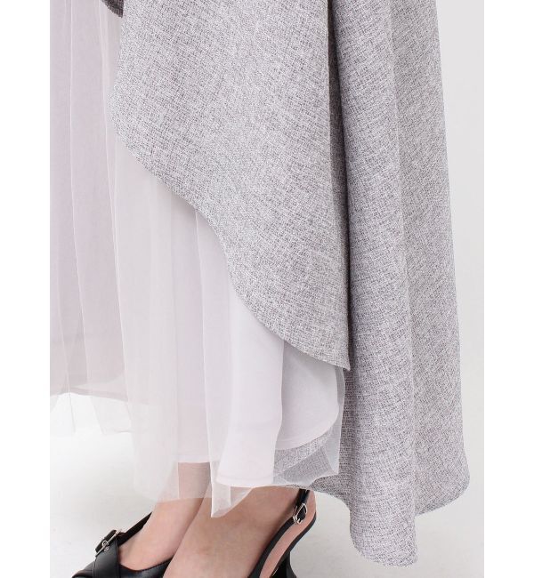 RESEXXY「アシンメトリーフレアボリュームスカート」|スカート|