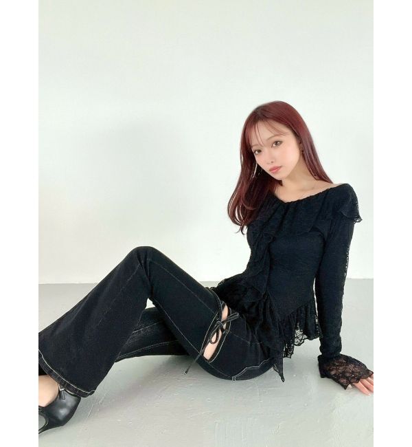 RESEXXY「ラッフルレーストップス」|Tシャツ・カットソー|