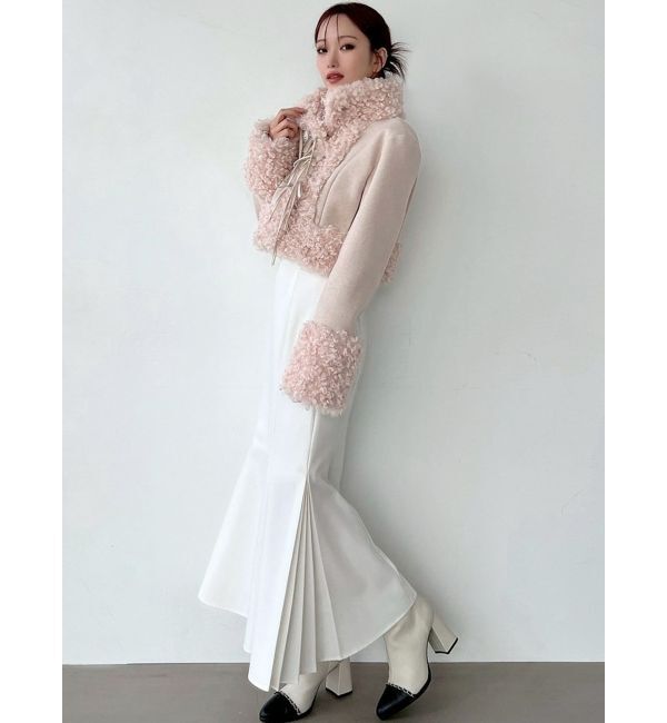 RESEXXY「ポイントフェイクファーブルゾン」|ブルゾン・スタジャン|