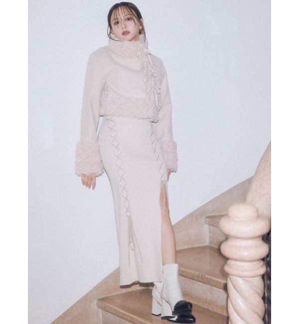 RESEXXY「ポイントフェイクファーブルゾン」|ブルゾン・スタジャン|