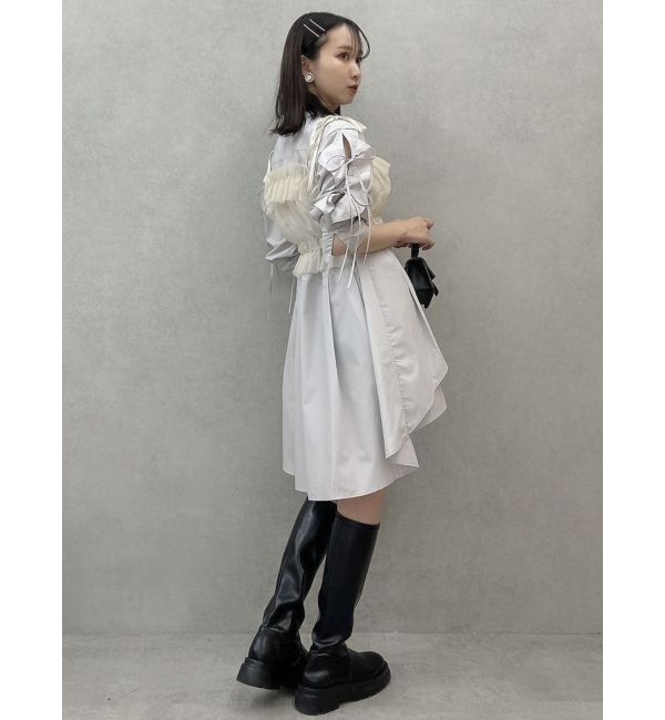 dazzlin「2wayチュールビスチェ」|キャミソール|